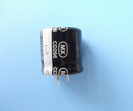 80V 3300uF 牛角铝电解电容器