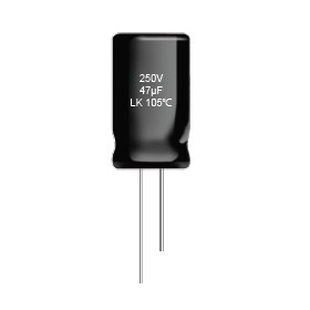 CD26F Radial Lead Aluminum Electrolytic Capacitor