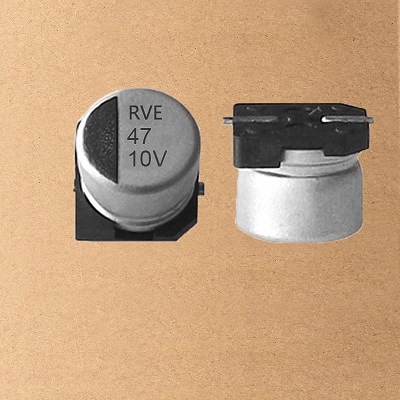 RVE Chip/SMD Aluminum Electrolytic Capacitor