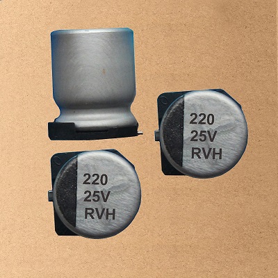 RVH Chip/SMD Aluminum Electrolytic Capacitor